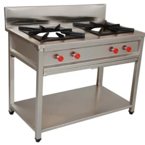 Stainless Steel 2 Burner Gas Range