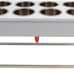 Stainless Steel 8 Jar Bain Marie