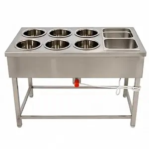 Stainless Steel Bain Marie with Rice Box