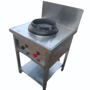 Stainless Steel Chinese Gas Range (Single Burner Commercial Wok Stove)