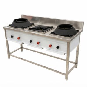 Stainless Steel Chinese Cooking Range