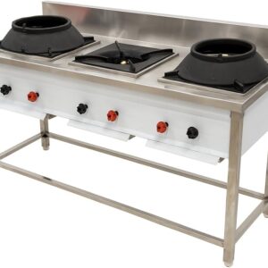 Stainless Steel Chinese Cooking Range
