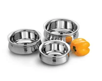 Double Wall Stainless Steel Handi (Insulated Serving Bowl)
