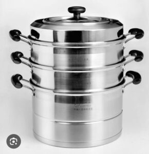 Stainless Steel Momo Steamer (Manual / Gas Type)