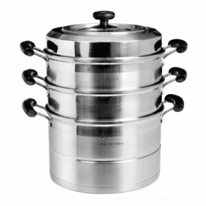 Stainless Steel Momo Steamer (Manual / Gas Type)
