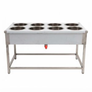 Stainless Steel 8 Jar Bain Marie