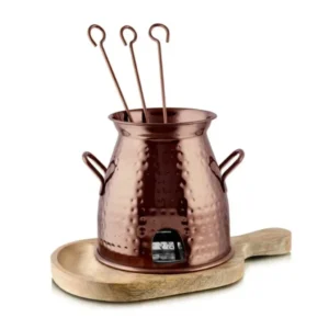 Copper Mini Tandoor with Skewers (Tabletop Tandoor Set)