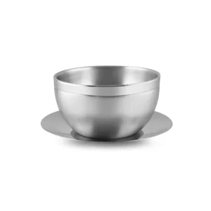 Stainless Steel Soup Bowl (Matte Finish)