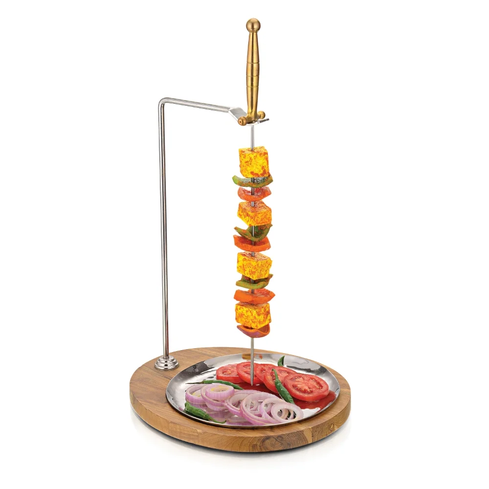 Tikka Skewer Stand (Serving Stand with Skewers)