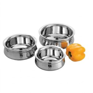Double Wall Stainless Steel Handi (Insulated Serving Bowl)