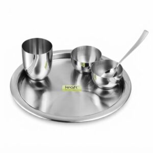 New Stainless Steel Thali Set