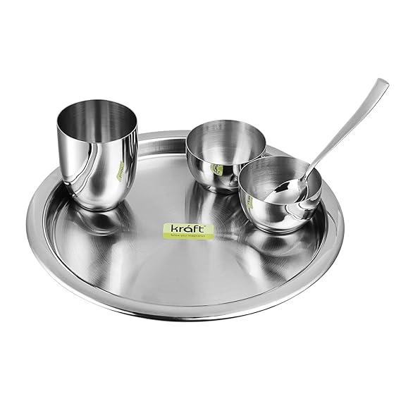 New Stainless Steel Thali Set