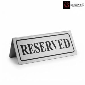 Reserved Table Board