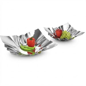 Designer Stainless Steel Display Platter (Decorative Serving Tray)