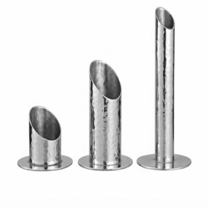 Hammer Finish Stainless Steel Toothpick Holder