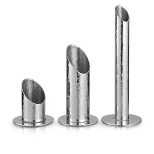 Hammer Finish Stainless Steel Toothpick Holder