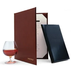 Premium Menu Card Holder / Restaurant Menu File