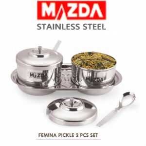 Stainless Steel Pickle Set (2 PCS Set)
