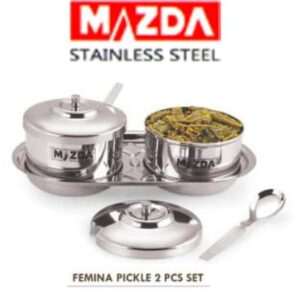 Stainless Steel Pickle Set (2 PCS Set)