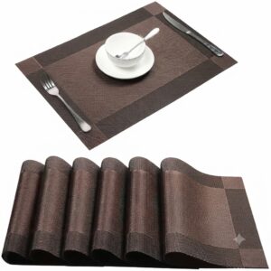 Premium Rollable Dining Table Mats Set