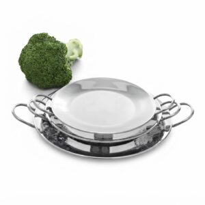 Stainless Steel Tawa (Flat Cooking Plate)