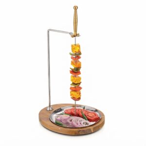 Tikka Skewer Stand (Serving Stand with Skewers)