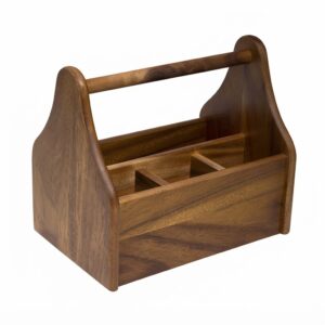 Rustic & Restaurant Style Wooden Caddies