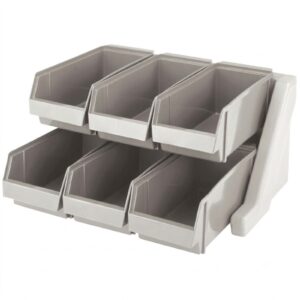 Commercial Cutlery & Sachet Organizer Station