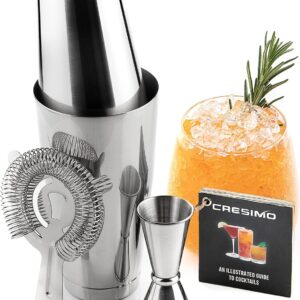 Professional Stainless Steel Boston Shaker Set