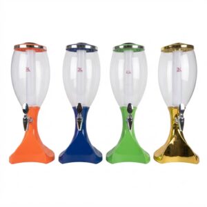 Colorful LED 3L Beer Dispenser Tower