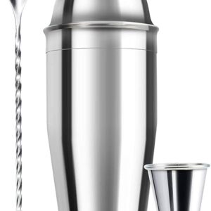 Professional Stainless Steel Cobbler Cocktail Shaker Set