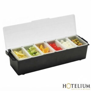 Commercial Bar Condiment Dispenser Station