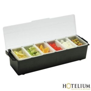 Commercial Bar Condiment Dispenser Station