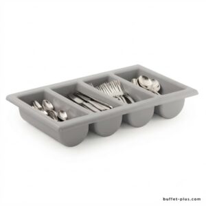 Professional Multi-Compartment Cutlery Organizer Tray