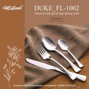 GiftLand Duke FL-1002 Classic Kitchen Cutlery Set