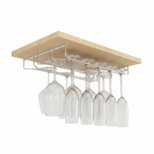 Under-Cabinet Stemware Glass Rack