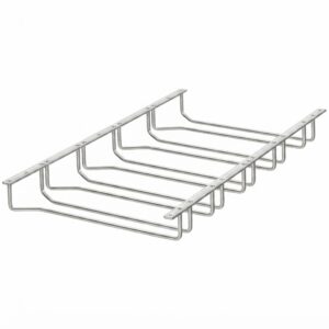 Under-Cabinet Stemware Glass Rail Hanger