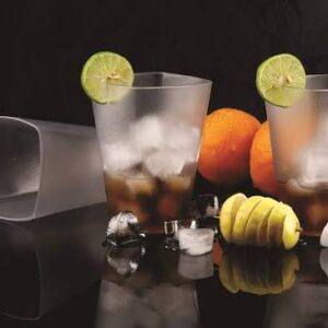 Frosted Square Tumbler Set