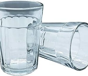Clear Plastic Tea and Water Glass Set