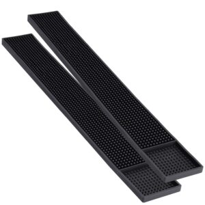 Heavy-Duty Non-Slip Rubber Bar Mat Set