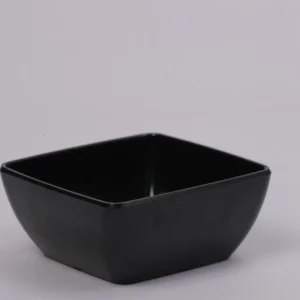 Black Square Serving Bowl