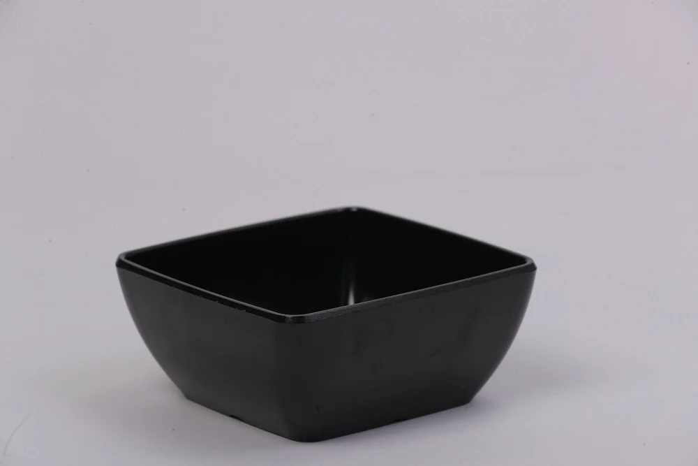 Black Square Serving Bowl