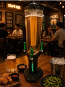Beer Tower Dispenser with Ice Core