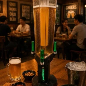 Beer Tower Dispenser with Ice Core